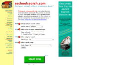 Desktop Screenshot of eschoolsearch.com